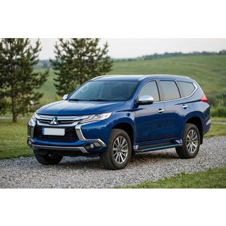 Maya Blue sivuaskelmat (2 kpl, alumiini) Mitsubishi Pajero Sport 2015– kuva 1