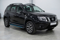 Nissan Terrano 2014– Maya Blue sivuaskelmat (2 kpl, alumiini) kuva 1