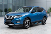 Nissan X-trail T32/Rogue 2014–2021 Maya Blue sivuaskelmat (2 kpl, alumiini) kuva 1