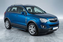 Opel Antara 2006–2017 Maya Blue sivuportaat (2 kpl, alumiini) 2016-2018 kuva 1