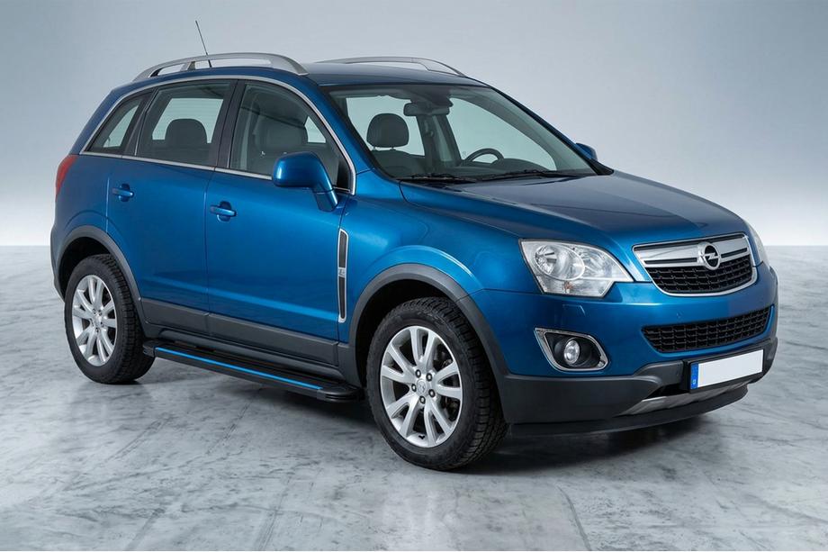 Opel Antara 2006–2017 Maya Blue sivuportaat (2 kpl, alumiini) 2016-2018 Image