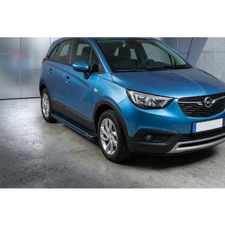 Maya Blue sivuaskelmat (2 kpl, alumiini) Opel Crossland X 2017–2024 kuva 1