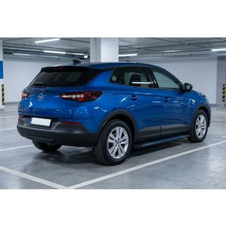 Maya Blue sivuaskelmat (2 kpl, alumiini) kuva 1