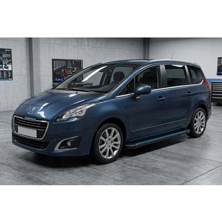 Maya Blue sivuaskelmat (2 kpl, alumiini) Peugeot 5008 2009–2016 kuva 1
