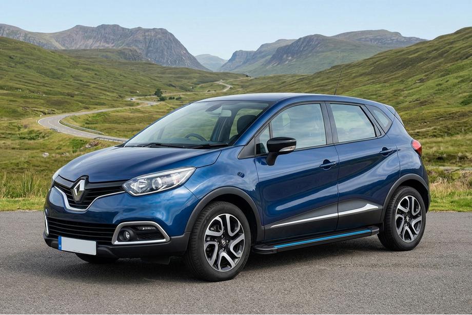 Renault Captur 2013–2019 Maya Blue sivuaskelmat (2 kpl, alumiini) Image