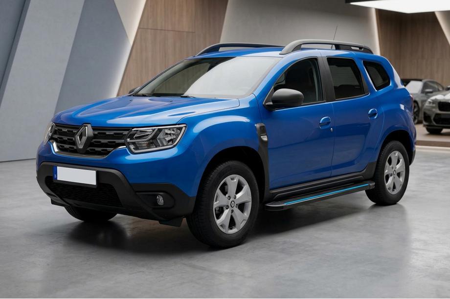 Renault Duster 2018–2024 Maya Blue sivuaskelmat (2 kpl, alumiini) Image