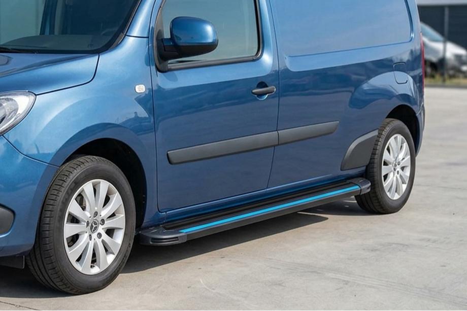 Renault Kangoo 2008–2020 Maya Blue sivuaskelmat (2 kpl, alumiini) Lyhyt akseliväli Image