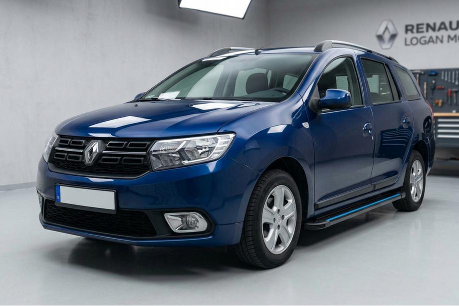 Renault Logan MCV 2013–2022 Maya Blue sivuaskelmat (2 kpl, alumiini) Image