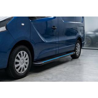 Sivuporrassarja Maya Blue-Black (2 kpl, alumiini) kuva 1