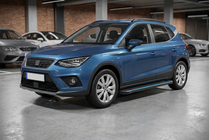 Seat Arona 2017– Maya Blue sivuaskelmat (2 kpl, alumiini) kuva 1