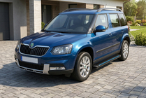 Skoda Yeti 2009–2017 Maya Blue sivuaskelmat (2 kpl, alumiini) kuva 1