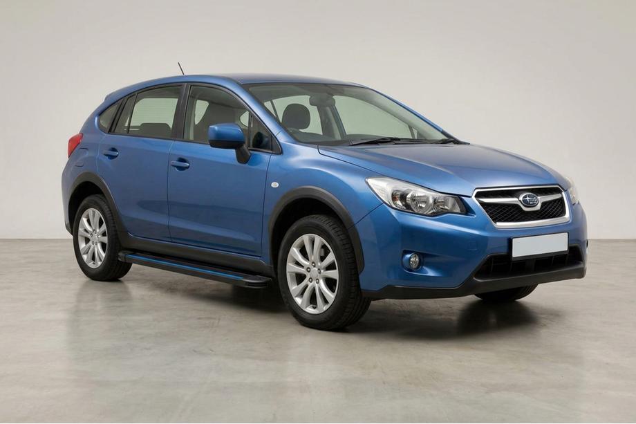 Subaru XV 2011–2017 Maya Blue sivuaskelmat (2 kpl, alumiini) Image