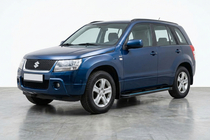 Suzuki Grand Vitara 2005–2017 Maya Blue sivuaskelmat (2 kpl, alumiini) kuva 1