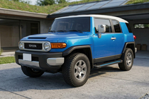 Toyota FJ Cruiser 2006–2022 Maya Blue sivuaskelmat (2 kpl, alumiini) kuva 1