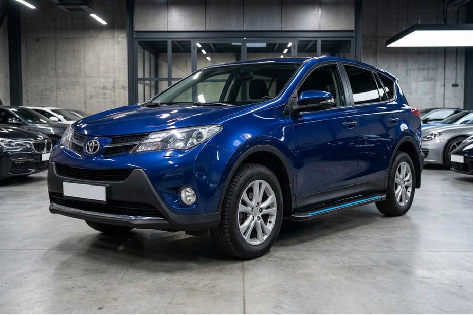 Toyota Rav 4 2013–2018 Maya Blue sivuaskelmat (2 kpl, alumiini) Image