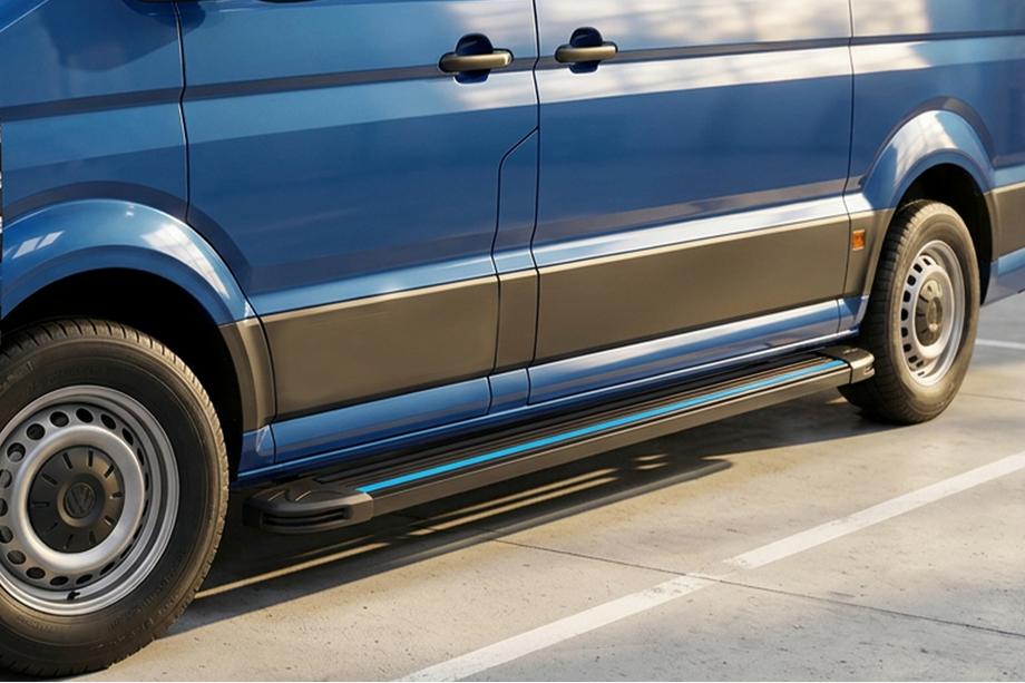 Volkswagen Crafter 2016– Maya Blue sivuaskelmat (2 kpl, alumiini) Image