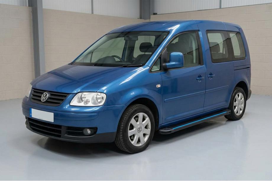 Volkswagen Caddy 2004–2010 Maya Blue sivuaskelmat (2 kpl, alumiini) Image