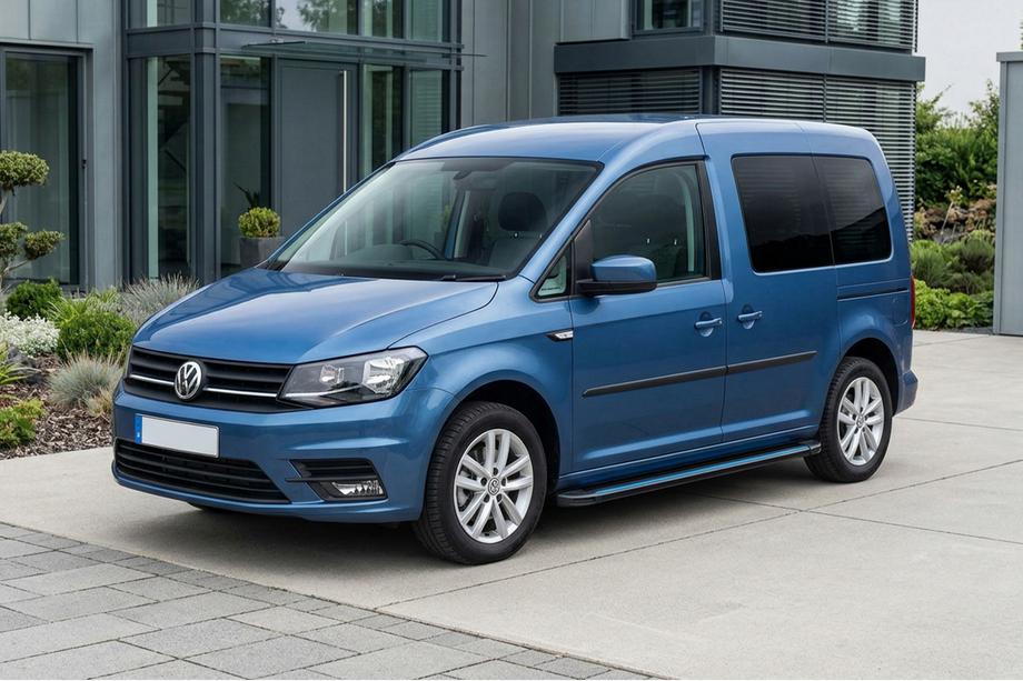 Volkswagen Caddy 2015–2020 Maya Blue sivuaskelmat (2 kpl, alumiini) Image