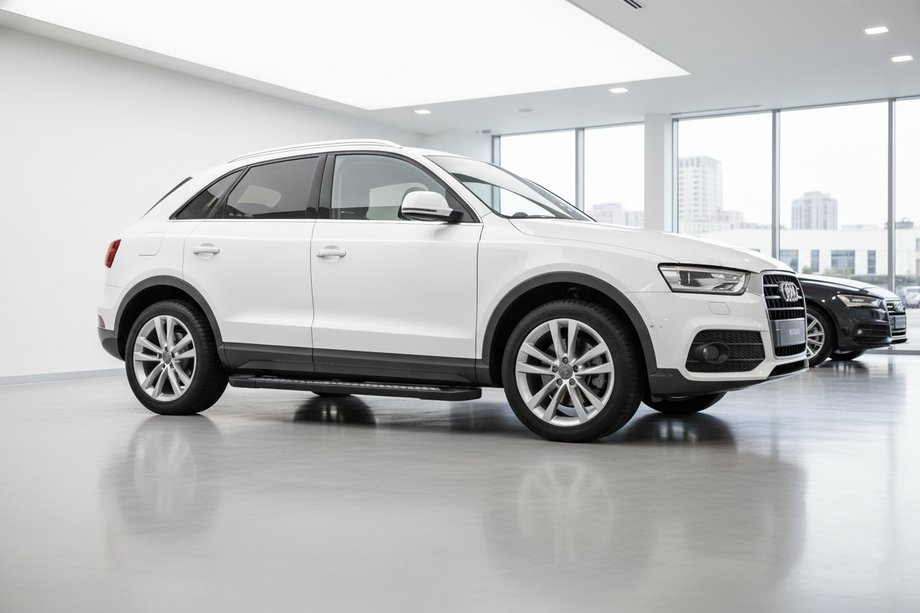Audi Q3 2011–2019 Sivuastinlaudat New Vision Black (2 kpl, alumiini) Image