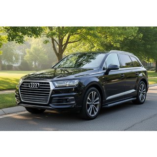 Sivuastinlaudat New Vision Black (2 kpl, alumiini) Audi Q7 2015–2026 kuva 1