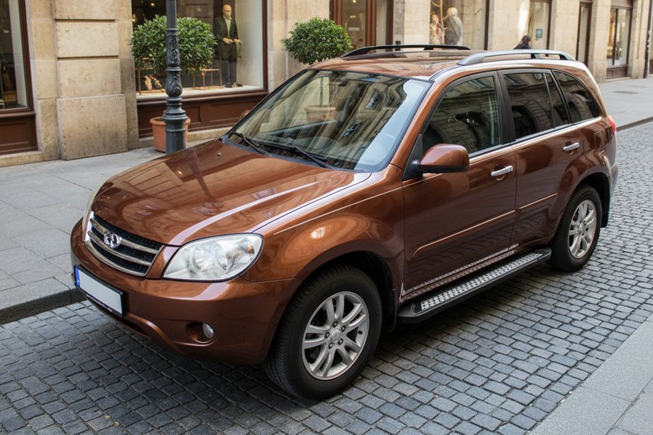 Chery Tiggo 1 2005–2016 Sivuastinlaudat New Vision (2 kpl, alumiini) Image