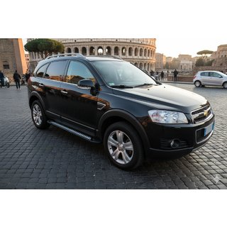 Sivuporrastangot Vision New Black (2 kpl, alumiini) Chevrolet Captiva 2006–2019 kuva 1