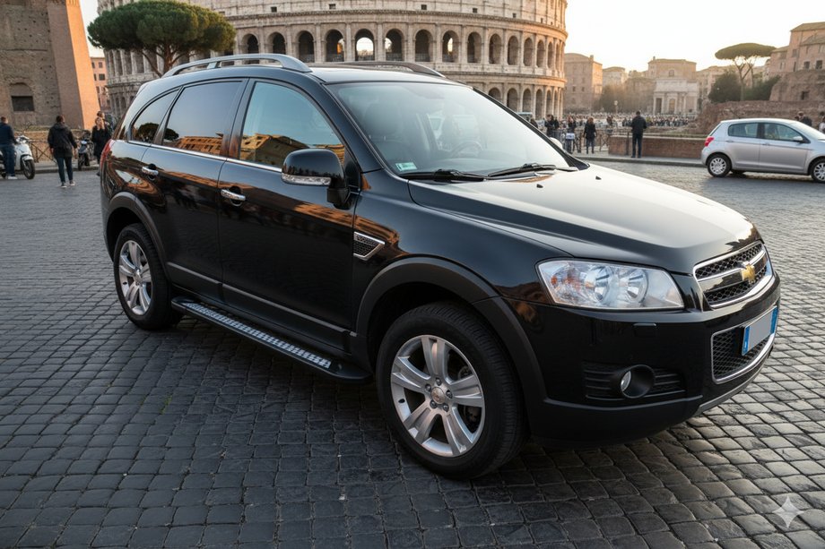 Chevrolet Captiva 2006–2019 Sivuporrastangot Vision New Black (2 kpl, alumiini) 2006-2015 Image