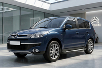 Citroen C-Crosser 2007–2013 Sivuastinlaudat New Vision Black (2 kpl, alumiini) kuva 1