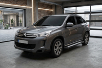 Citroen C-4 Aircross 2012–2017 Sivuastinlaudat New Vision Black (2 kpl, alumiini) kuva 1