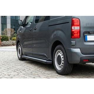 Sivuastinlaudat New Vision Black (2 kpl, alumiini) kuva 1