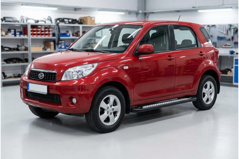 Daihatsu Terios 2006–2017 Sivuastinlaudat New Vision Black (2 kpl, alumiini) Kuva 1