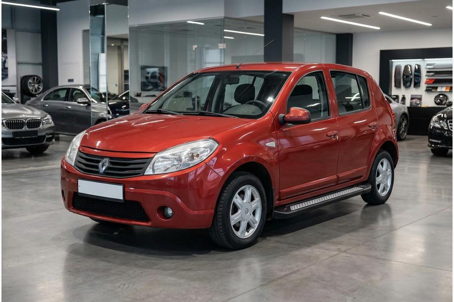 Dacia Sandero 2007–2013 Sivuastinlaudat New Vision Black (2 kpl, alumiini) Image
