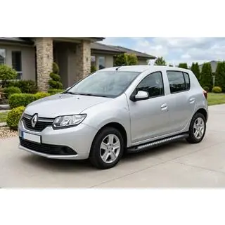 Sivuastinlaudat New Vision Black (2 kpl, alumiini) Dacia Sandero 2013–2020 kuva 1