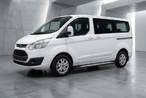 Ford Custom 2013–2022 Sivuastinlaudat New Vision Black (2 kpl, alumiini) kuva 1