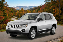 Jeep Compass 2006–2016 Sivuastinlaudat New Vision Black (2 kpl, alumiini) kuva 1