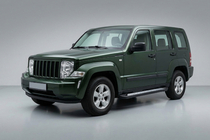Jeep Cherokee/Liberty 2007–2013 Sivuporrastangot Vision New Black (2 kpl, alumiini) kuva 1