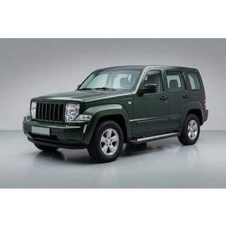 Sivuporrastangot Vision New Black (2 kpl, alumiini) Jeep Cherokee/Liberty 2007–2013 kuva 1