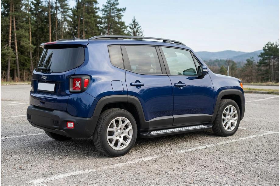 Jeep Renegade 2014– Sivuastinlaudat New Vision Black (2 kpl, alumiini) Image