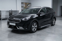 Kia Niro 2016–2021 Sivuastinlaudat New Vision Black (2 kpl, alumiini) kuva 1
