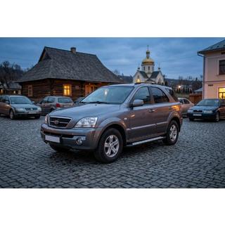 Sivuastinlaudat New Vision Black (2 kpl, alumiini) Kia Sorento I BL 2002–2009 kuva 1
