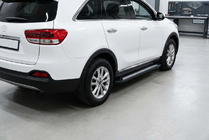Kia Sorento III UM 2014–2020 Sivuastinlaudat New Vision Black (2 kpl, alumiini) kuva 1