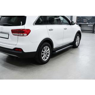 Sivuastinlaudat New Vision Black (2 kpl, alumiini) kuva 1