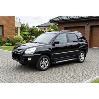 Sivuporrastangot Vision New Black (2 kpl, alumiini) Kia Sportage 2004–2010 kuva 1