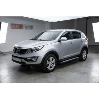 Sivuastinlaudat New Vision Black (2 kpl, alumiini) Kia Sportage 2010–2015 kuva 1
