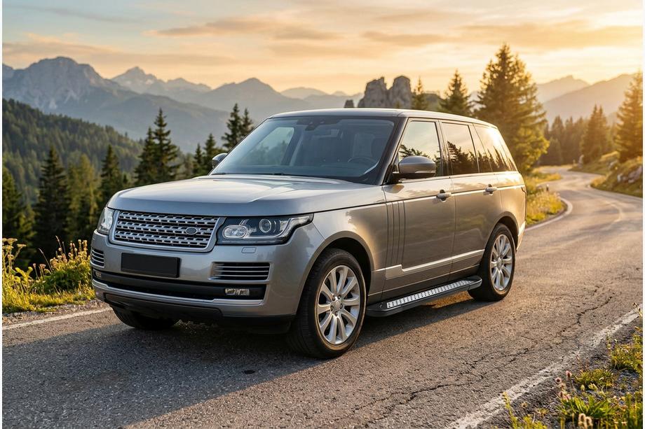 Range Rover IV L405 2013–2021 Sivuastinlaudat New Vision Black (2 kpl, alumiini) Image