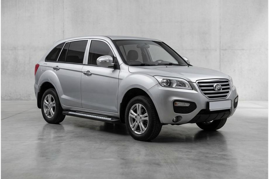 Lifan X60 2011– Sivuastinlaudat New Vision Black (2 kpl, alumiini) Image