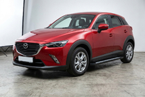 Mazda CX-3 2015– Sivuporrastangot Vision New Black (2 kpl, alumiini) kuva 1
