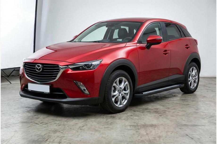Mazda CX-3 2015– Sivuporrastangot Vision New Black (2 kpl, alumiini) Image
