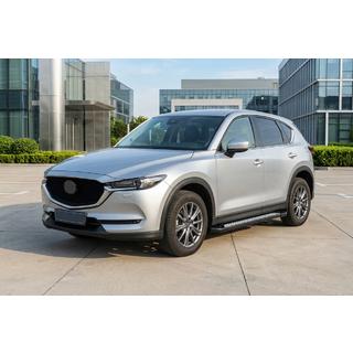 Sivuastinlaudat New Vision Black (2 kpl, alumiini) Mazda CX-5 2017–2025 kuva 1