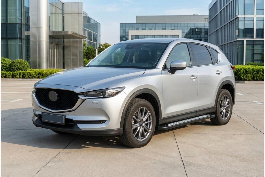 Mazda CX-5 2017–2025 Sivuastinlaudat New Vision Black (2 kpl, alumiini) Image